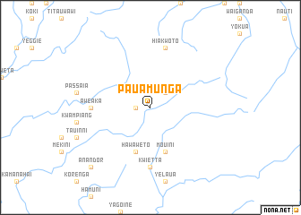 map of Pauamunga