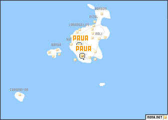 map of Paua