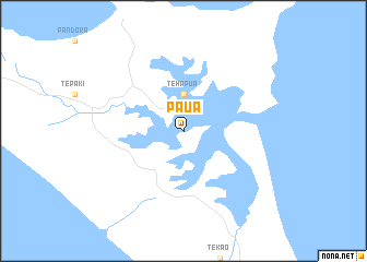 map of Paua