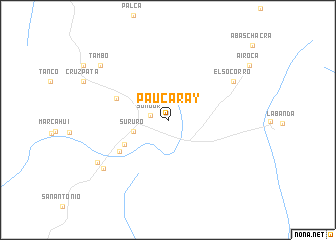 map of Paucaray