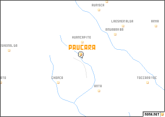 map of Paucará