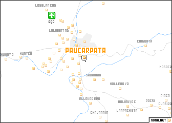 map of Paucarpata