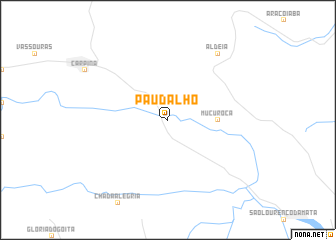 map of Pau dʼAlho