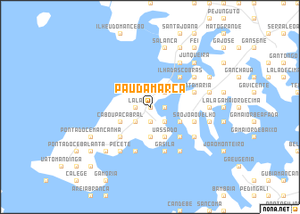 map of Pau da Marca