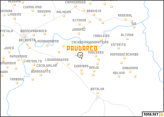 map of Pau-DʼArco