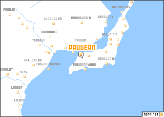 map of Paudean