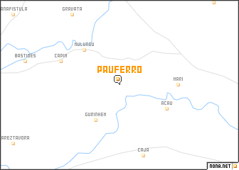 map of Pau Ferro