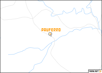 map of Pau Ferro