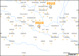 map of Pau\
