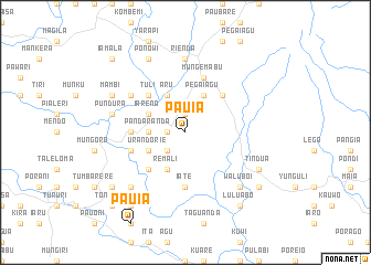 map of Pau-Ia