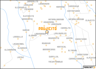 map of Paujicito