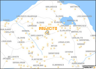 map of Paujicito