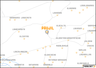 map of Paujil