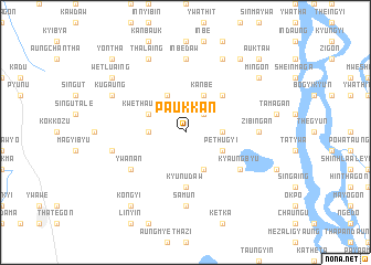 map of Paukkan