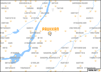 map of Paukkan