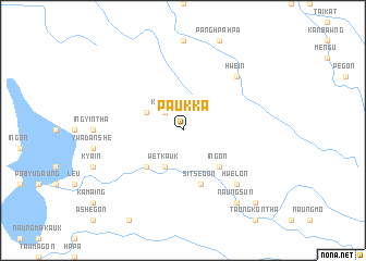 map of Paukka