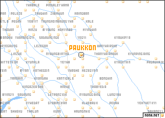 map of Paukkon