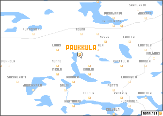 map of Paukkula