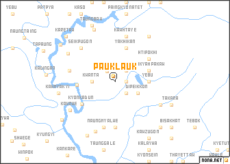 map of Pauklauk