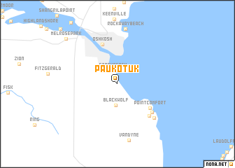 map of Paukotuk