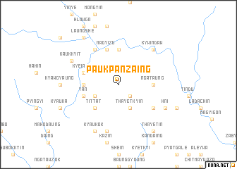 map of Paukpanzaing