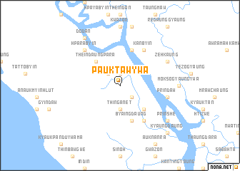 map of Pauktawywa