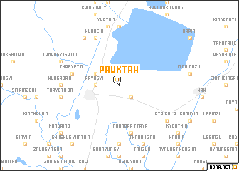 map of Pauktaw