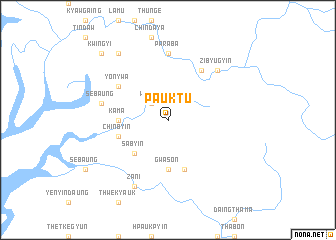 map of Pauktu