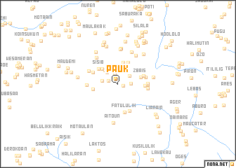 map of Pauk