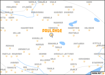 map of Paulähde