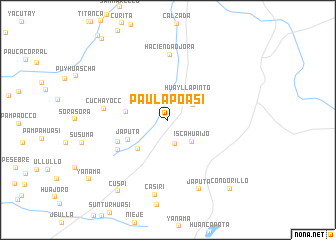 map of Paulapoasi