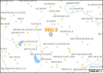 map of Paula