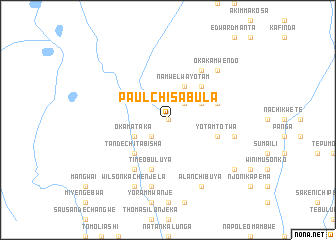 map of Paul Chisabula