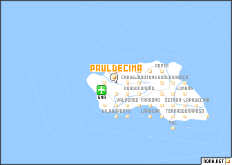 map of Paul de Cima