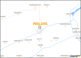 map of Paulding