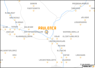 map of Paulenca