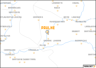 map of Paulhe