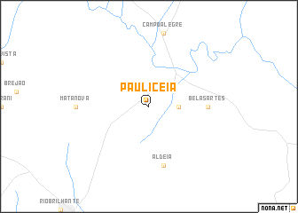 map of Paulicéia