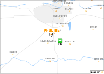 map of Pauline