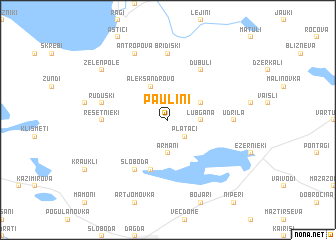 map of Paulini