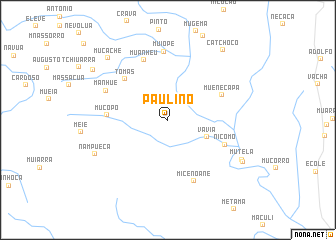 map of Paulino