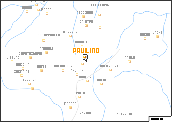 map of Paulino