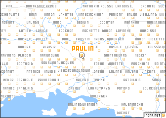 map of Paulin