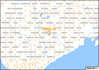 map of Paulin