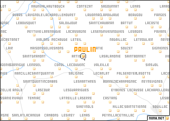 map of Paulin