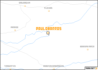map of Paulo Barros