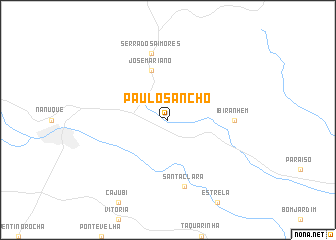 map of Paulo Sancho