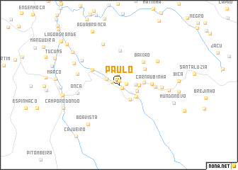 map of Paulo