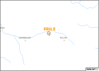 map of Paulo