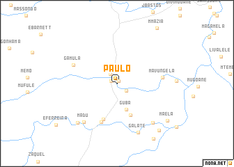 map of Paulo